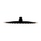 Alfi Brand Matte Black Stainless Steel 12" Round Ultra-Thin Rain Shower Head RAIN12R-BM - alternate 2